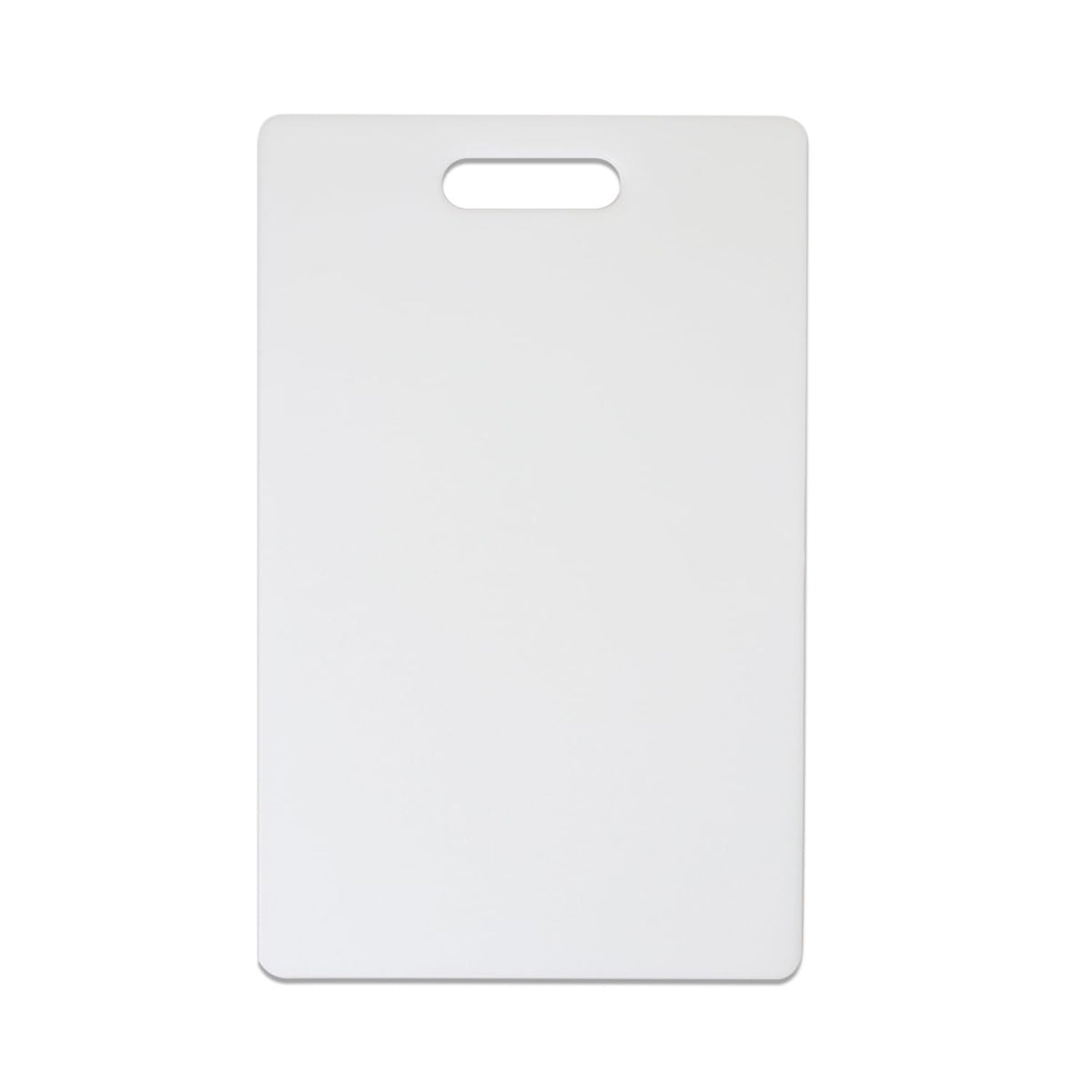 Dexas NSF Polysafe Cutting Board with Handle, 8.5 by 11 inches, White