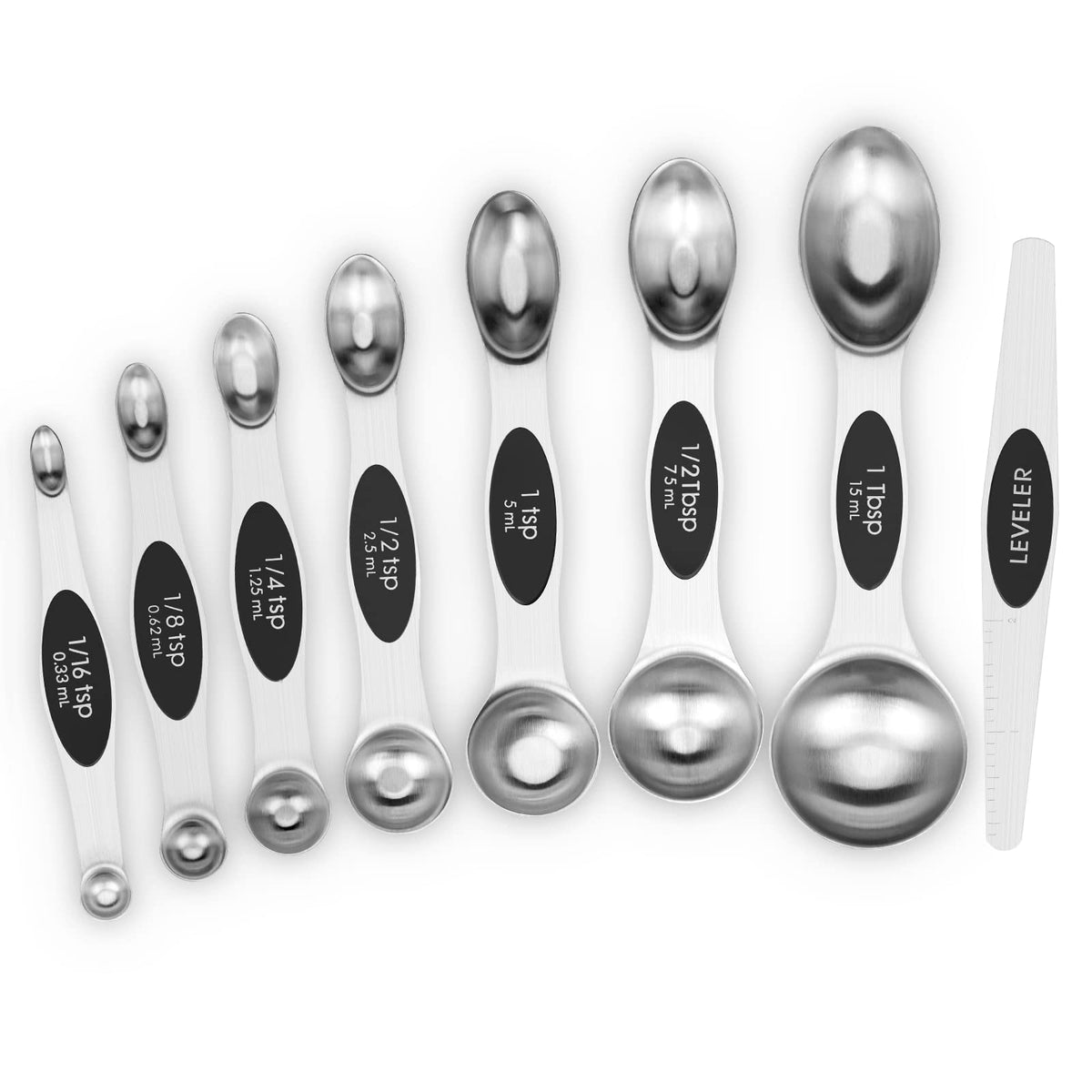 5pcs Measuring Spoon Set, Heavy Duty Stainless Steel