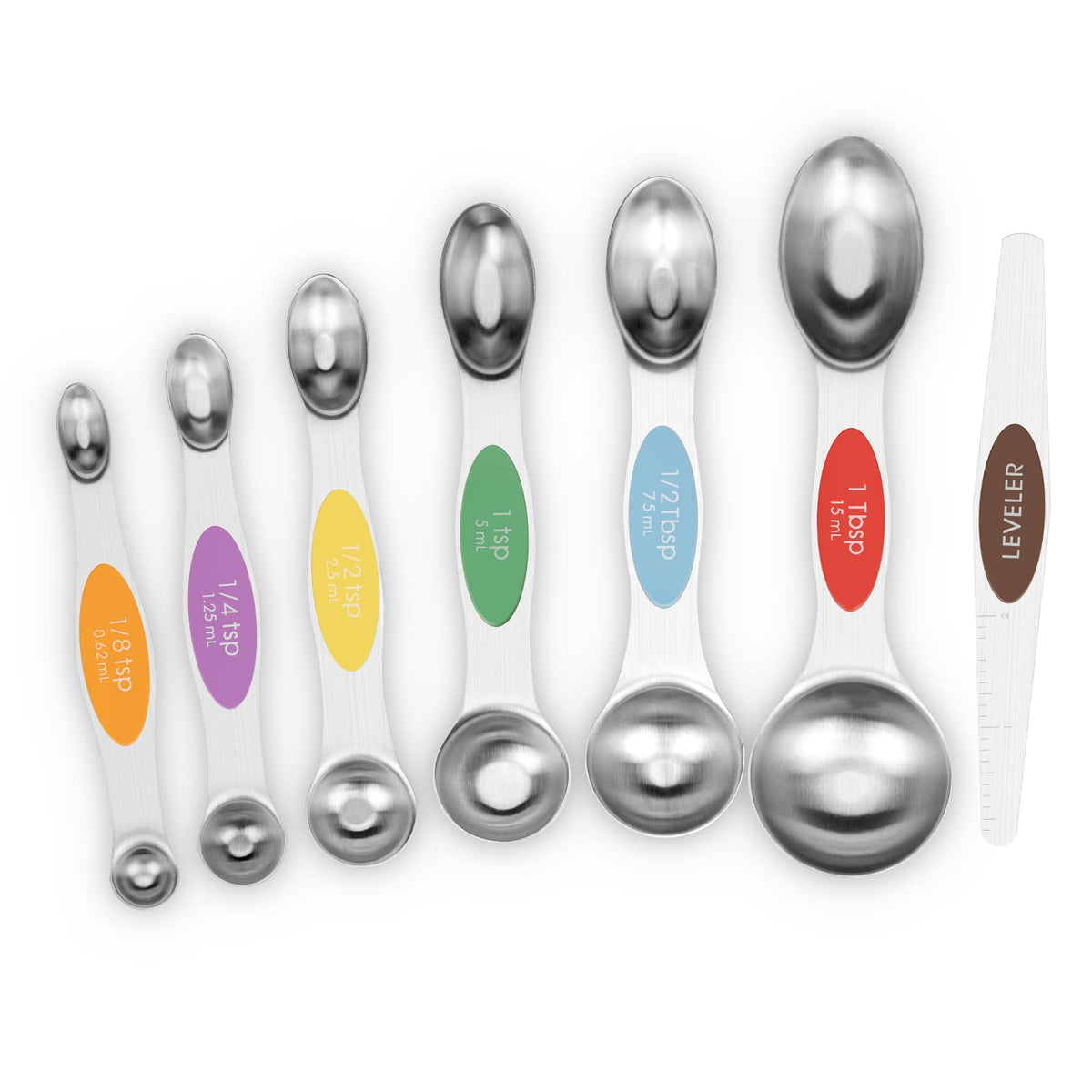 5pcs Measuring Spoon Set, Heavy Duty Stainless Steel