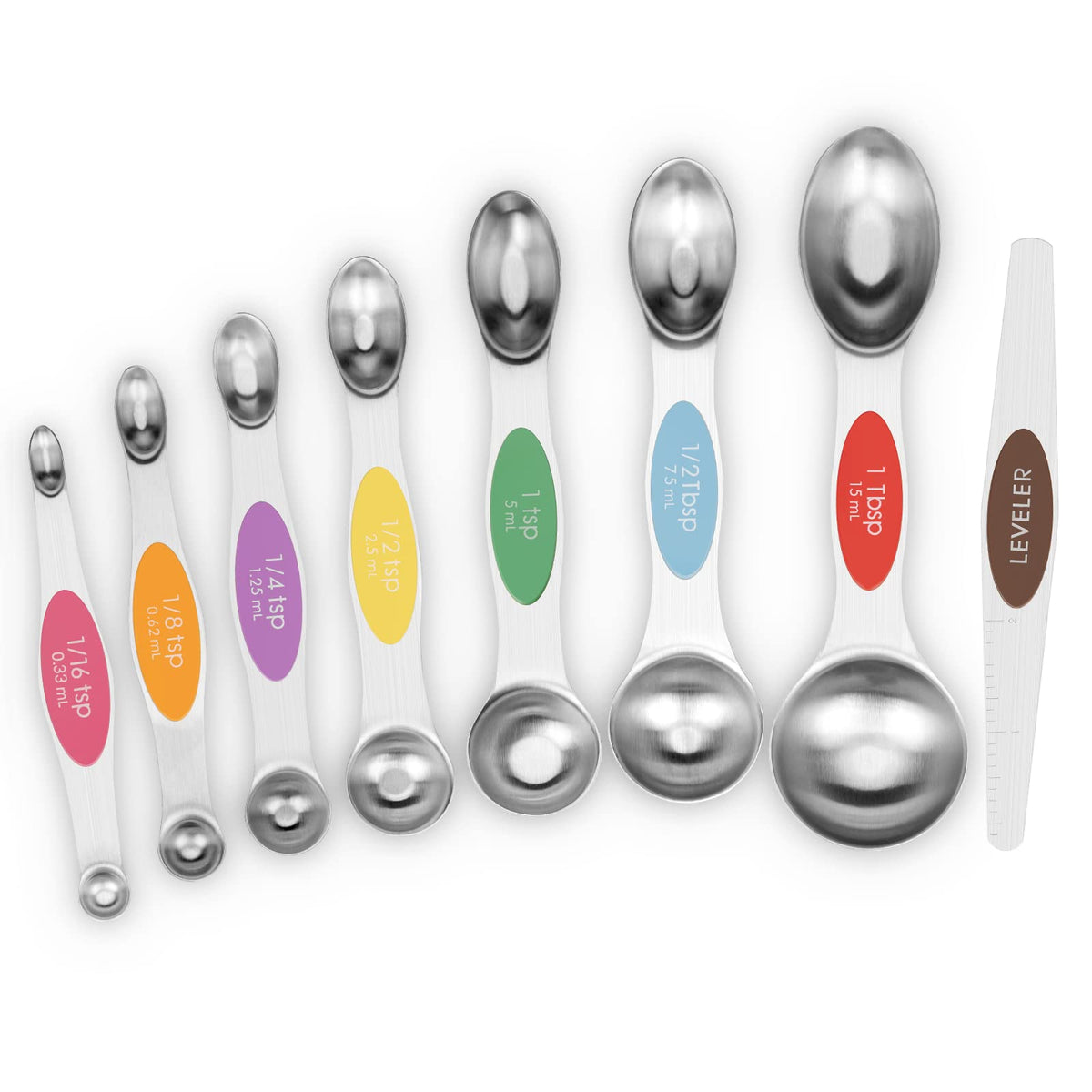 5pcs Measuring Spoon Set, Heavy Duty Stainless Steel