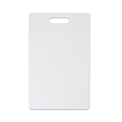 Dexas NSF Polysafe Cutting Board with Handle, 8.5 by 11 inches, White
