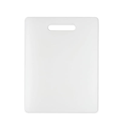 Dexas NSF Polysafe Cutting Board with Handle, 8.5 by 11 inches, White