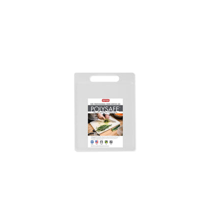 Dexas NSF Polysafe Cutting Board with Handle, 8.5 by 11 inches, White