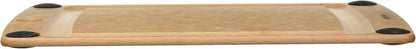 Epicurean All-In-One Cutting Board with Non-Slip Feet and Juice Groove, 11.5" × 9", Natural/Black