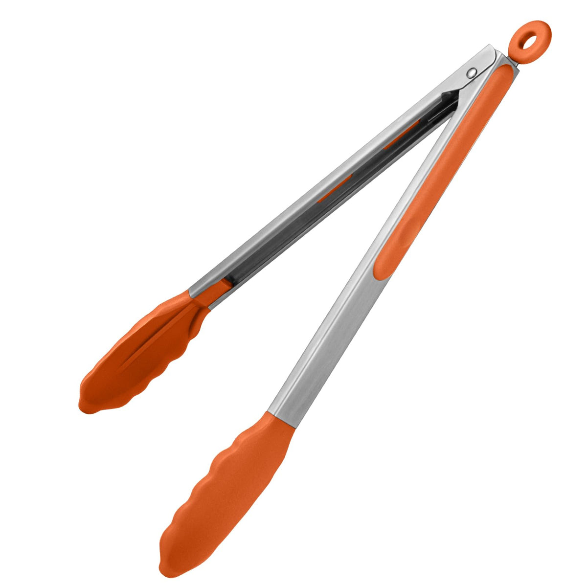 U-Taste Kitchen Tong for Cooking, 600ºF Heat-Resistant Silicone, 9in/Red