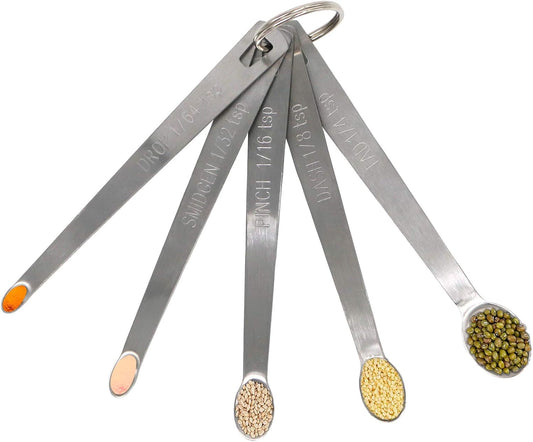 1Pack Mini Measuring Spoon Set, Small Teaspoon for Tiny Measurement