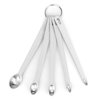 5pcs Measuring Spoon Set, Heavy Duty Stainless Steel