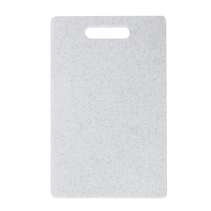 Dexas Superboard Cutting Board with Handle 8.5 x 11 inch Midnight Granite, Compact Kitchen Prep Board, Dishwasher Safe, Non-Porous Poly Surface, Made in USA