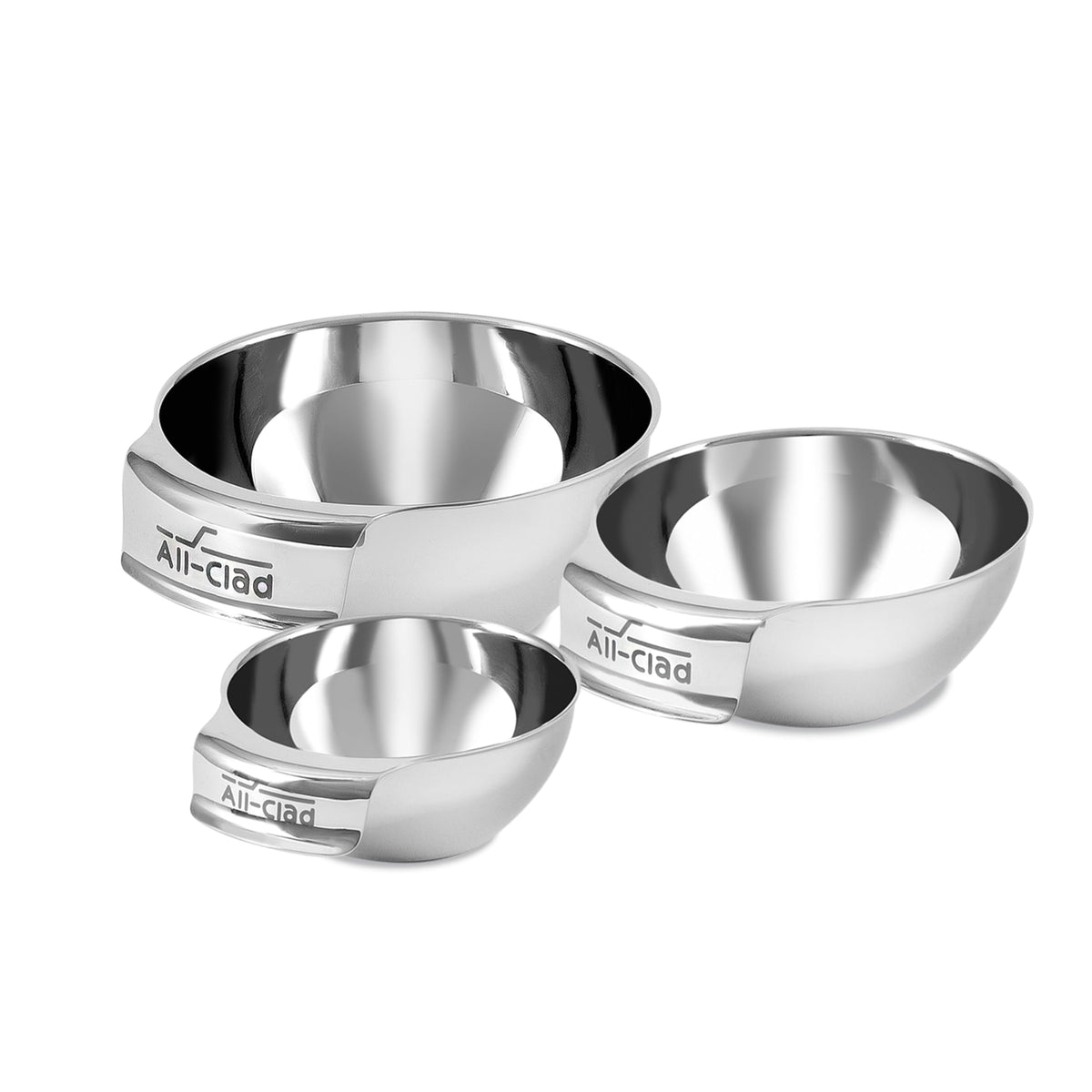 All-Clad Stainless Steel 4-Piece Measuring Spoon Set, Kitchen Tools