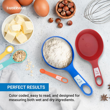 Farberware Measuring Cups and Spoons Set 12 Piece Rainforest